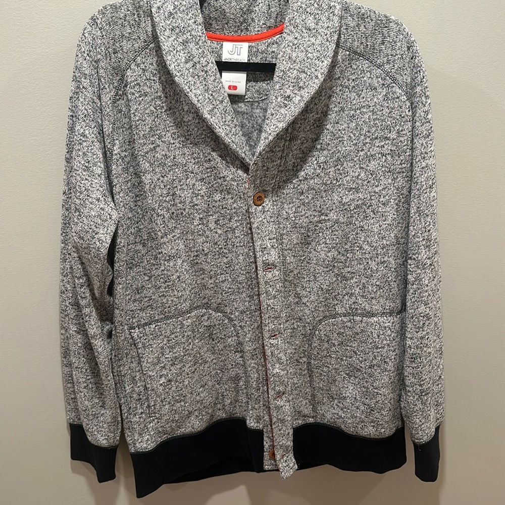 Fleece lined sweater